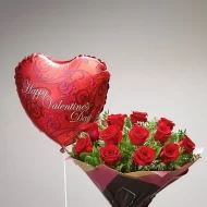 Buchet nasa flori naturale elegante - imagine 5